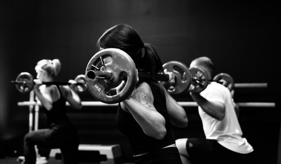 lady in gym